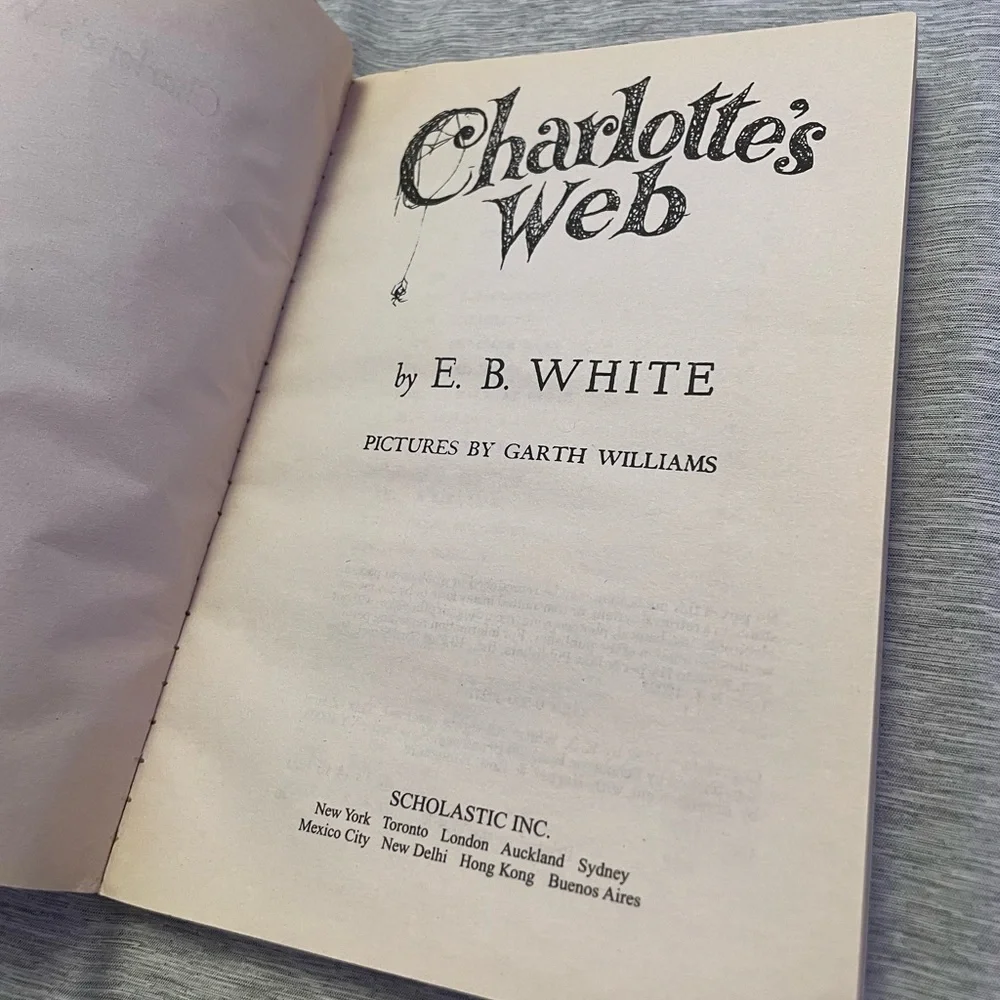 Charlotte’s Web Book